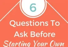 Questions to Ask Yourself Before Starting a Business