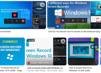 Learn to screen record on your computer windows