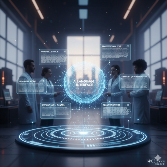 Can Question AI Create Different Versions of the Same Text?