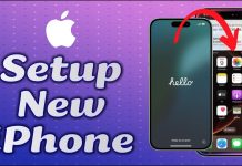 How To Setup New iPhone