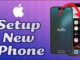 How To Setup New iPhone