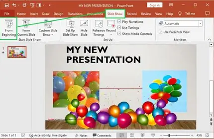 Create Power Point Presentation Step By Step