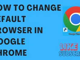 How To Change Default Browser
