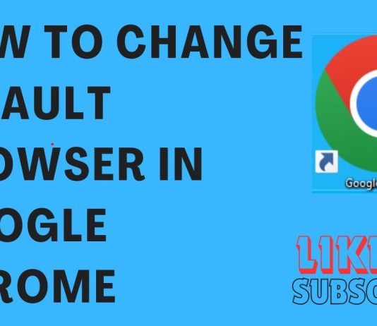 How To Change Default Browser