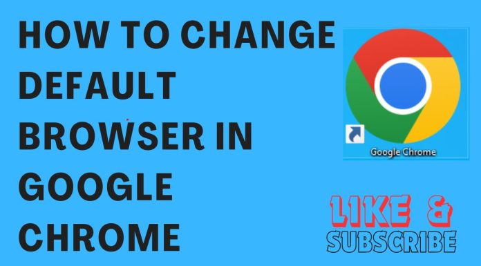 How To Change Default Browser