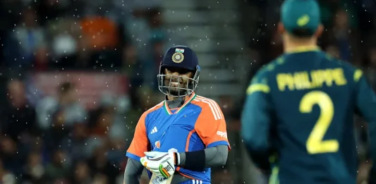 Australia and India Denied by Rain After Suryakumar Big Hitting
