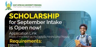 Scholarship in East Africa University
