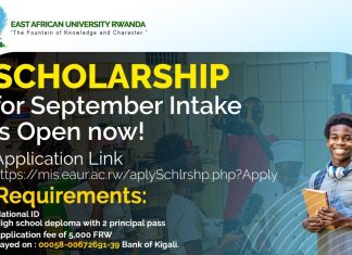 Scholarship in East Africa University