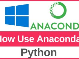 How to Use Anaconda in ICT