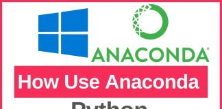 How to Use Anaconda in ICT