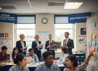 What is Junior Achievement in High School?