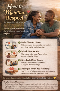 How to Maintain Respect in Your Relationship
