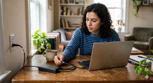how to check system charger of pc when has stopped