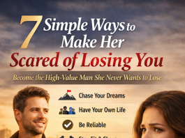 7 honest ways to make her scared of losing you
