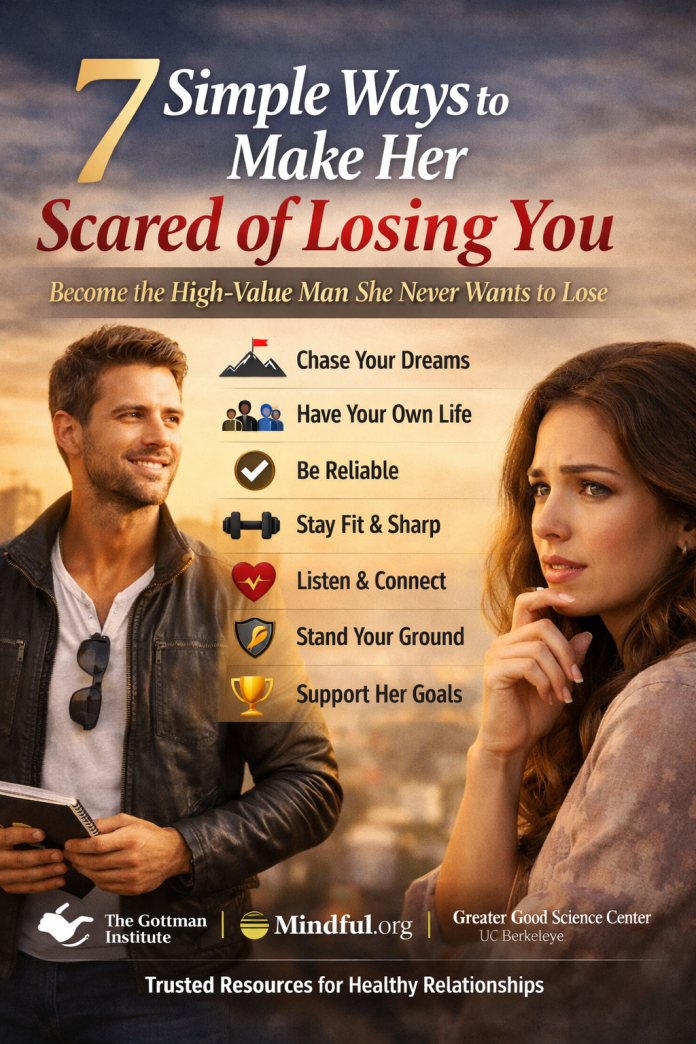 7 honest ways to make her scared of losing you 7 honest ways to make her scared of losing you