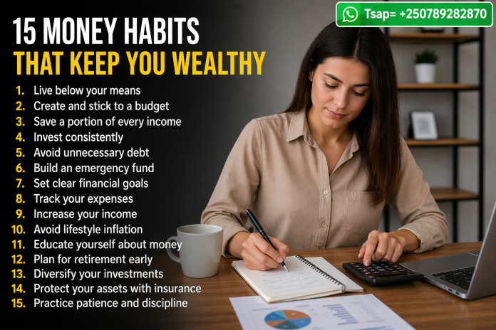 15 Money Habits That Keep You Wealthy